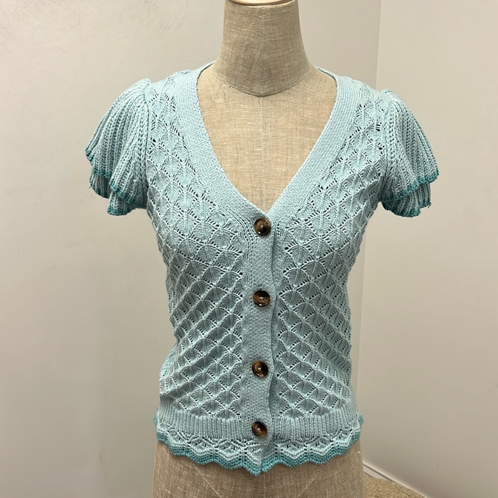 NWT crochet cardigan